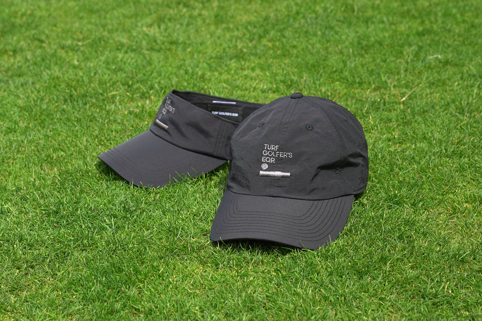 【新商品】TURF NYLON CAP / TURF NYLON VISOR TURF GOLFER'S EQP.