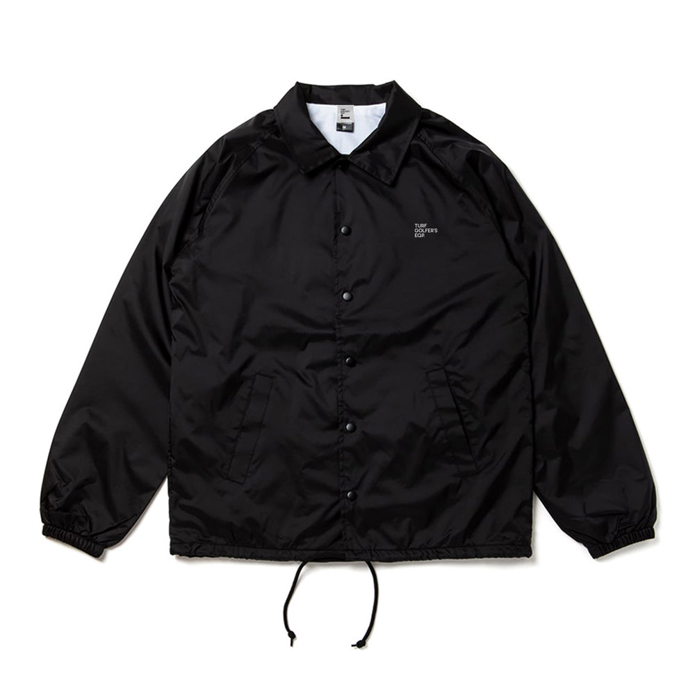 Stretch Nylon Coach Jacket Khaki – RUFFLOG