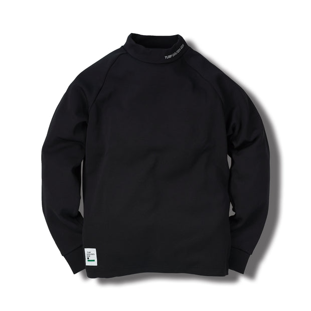 TURF RAGLAN MOCK NECK LONG SLEEVE TEE