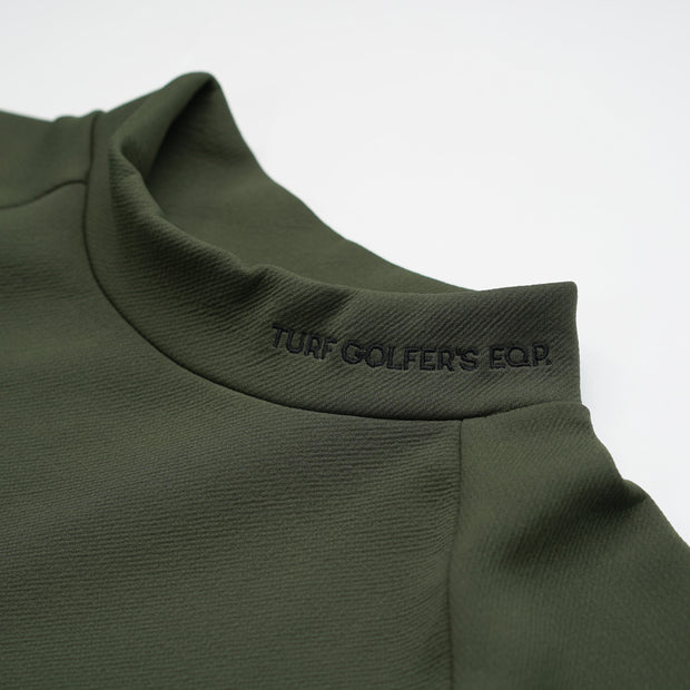 TURF RAGLAN MOCK NECK LONG SLEEVE TEE