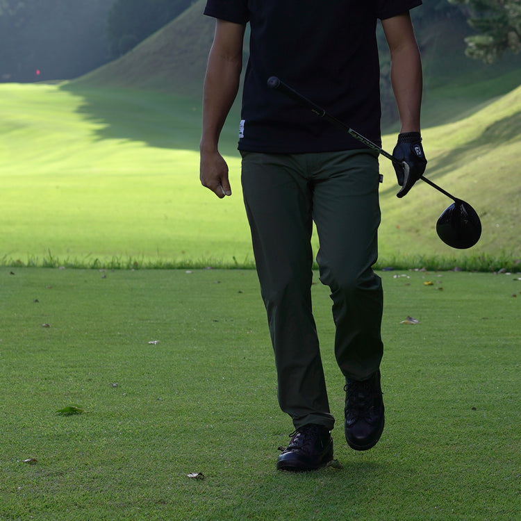 GOLFICKERS Nylon Training Pants 紺色 Sサイズ TURF STRETCH NYLON PANTS｜TURF GOLFER'S EQP.