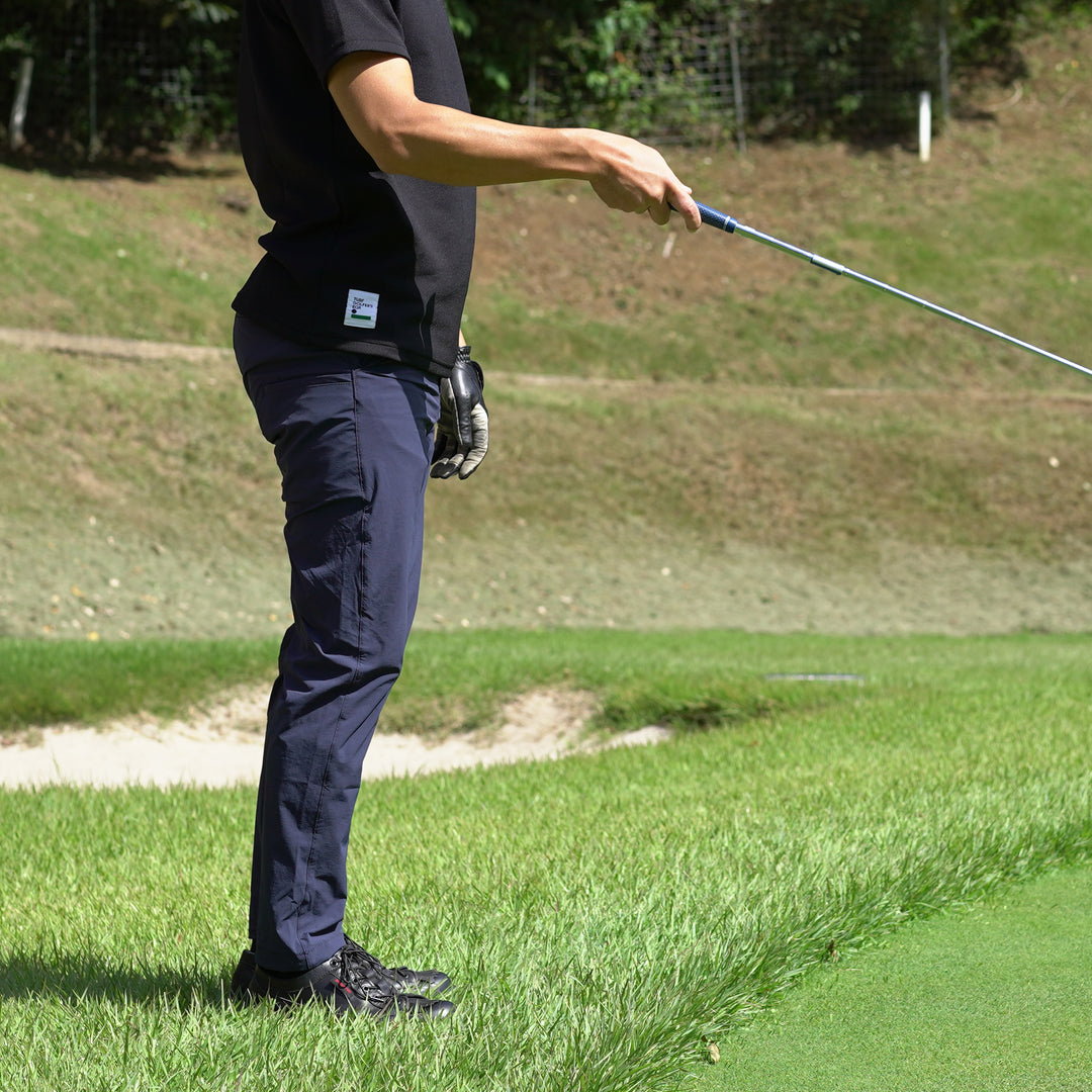GOLFICKERS Nylon Training セットアップ Navy L