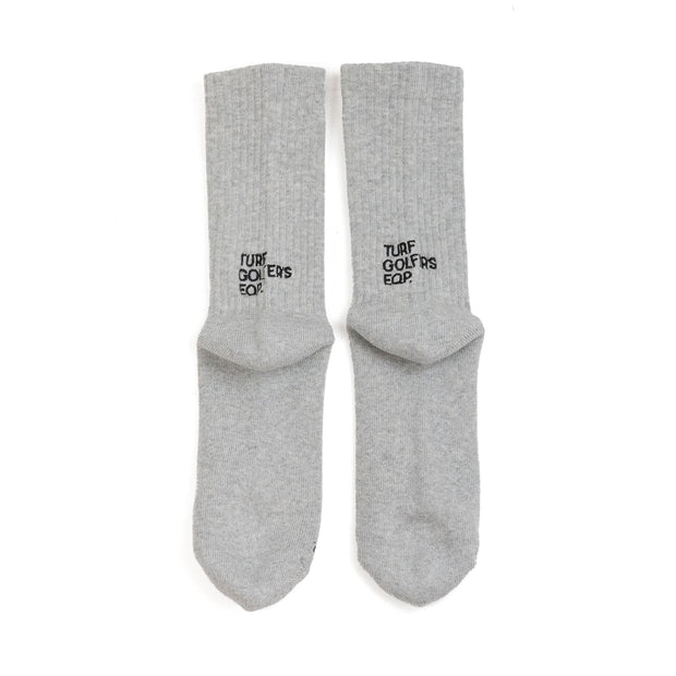 TURF EMBROIDERY MIDDLE SOCKS