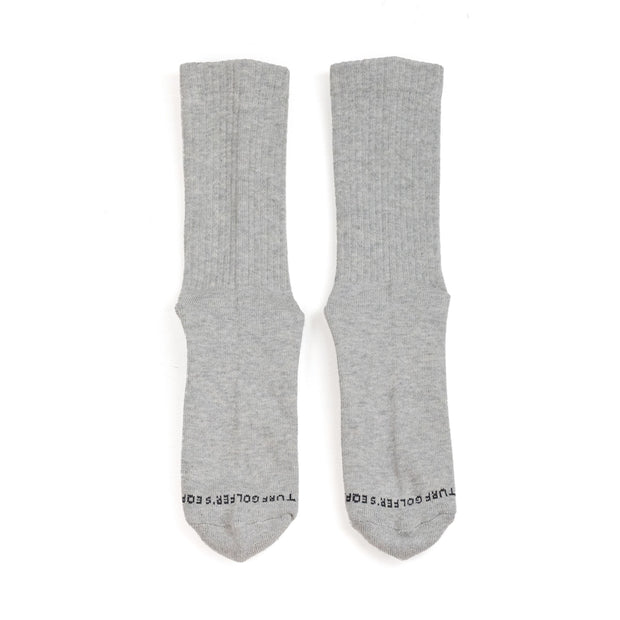 TURF EMBROIDERY MIDDLE SOCKS