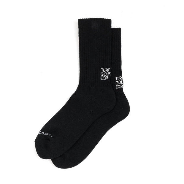 TURF EMBROIDERY MIDDLE SOCKS