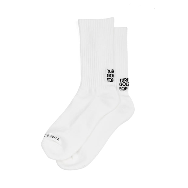 TURF EMBROIDERY MIDDLE SOCKS